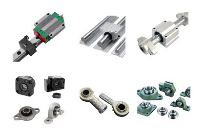 Kızaklar Rulmanlar Vidalı Miller