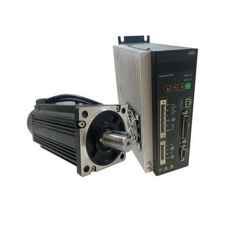 0.40 Kw Servo Motor SET +1330 SÜRÜCÜ +10 metre Kablo