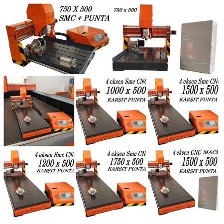 3 Eksen T-Rex 1000 Mini Cnc Freze