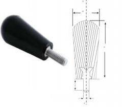No3 M12x30 Armutlu Silindir Civatalı