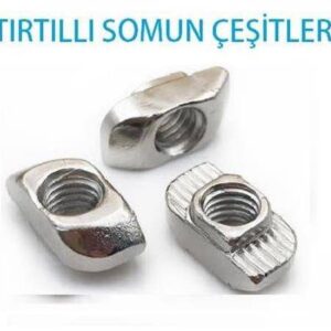 10 Kanal Profil Tırtıllı Somun M4