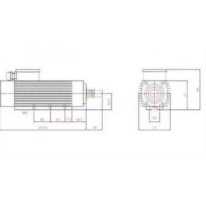 0.55 Kw 18000 Devir Er16 Arel Motor