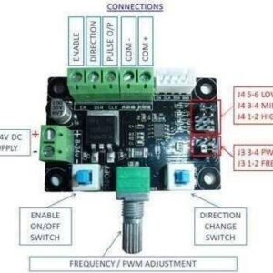 12-24V Step ve Servo Motor Hız Kontrol Kartı MKS OSC PWM Pulse Sinyal Üretici