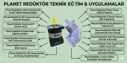Planet Redüktörlerin Isınması Normal mi? CNC Uygulamalarında Sıcaklık Analizi