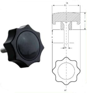 No3 M10x25 Yıldız Civatalı