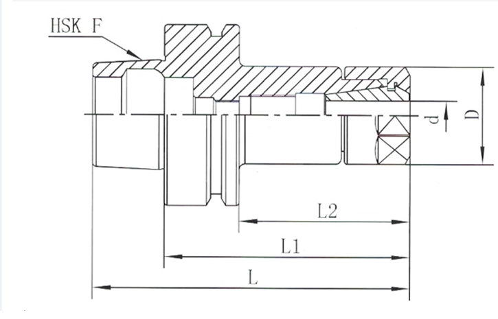 Hsk Hsd F63 Tutucu Er40 - 2
