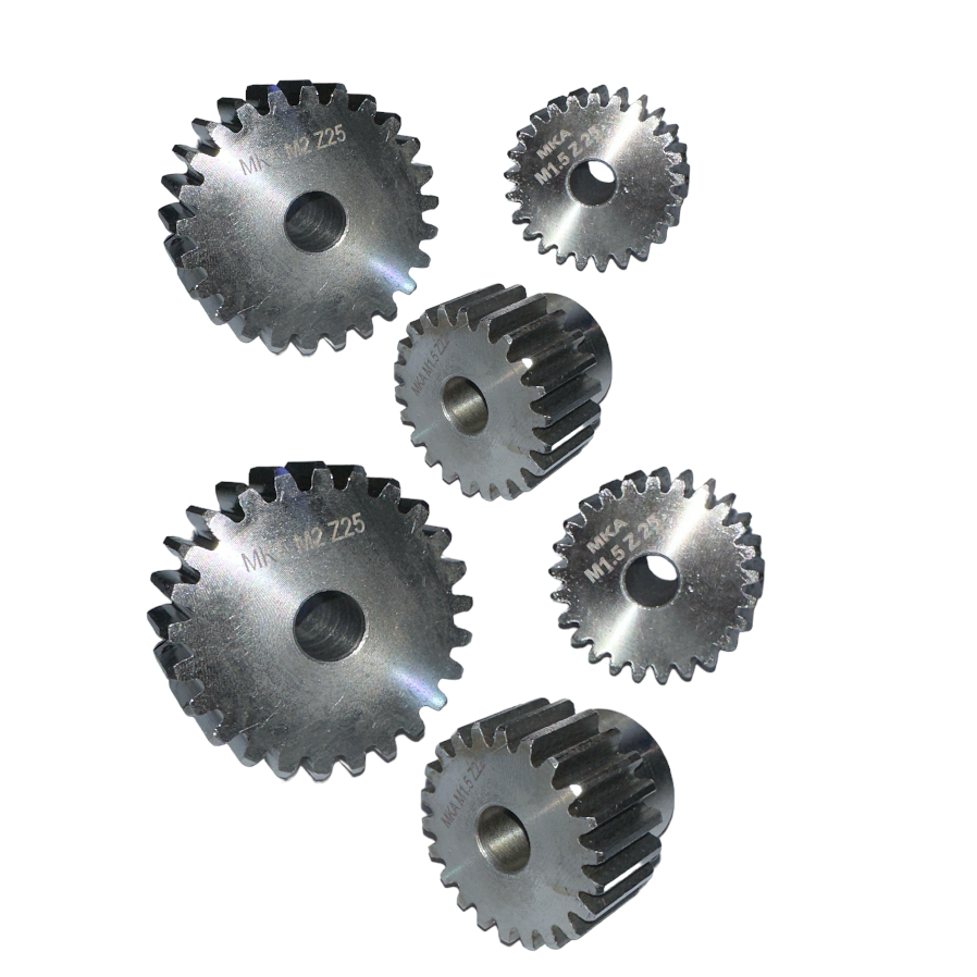 M1.5 Z30 Diş Pilot Delikli Düz Pinyon - 2