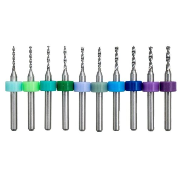 Mikro Matkap Ucu Seti 0.3 - 1,2 mm (10 parça)