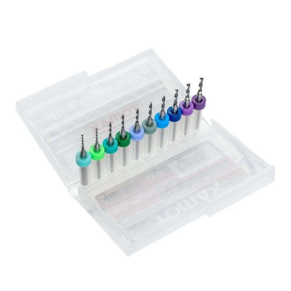 Mikro Matkap Ucu Seti 0.3 - 1,2 mm (10 parça) - 2