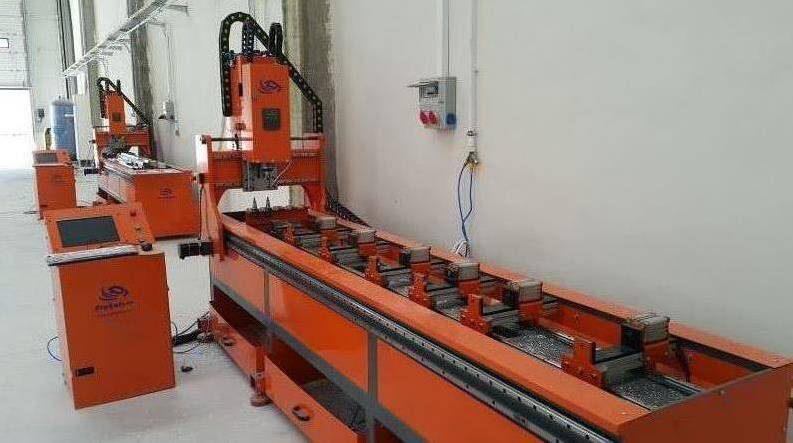 Profil Delik Delme Ve Profil İşleme Cnc Makinesi - 1