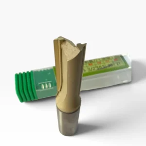 Ø10.5 x 30 mm Karbür TiN Kaplı Jilet Freze S5 1/2" Sap 2 Ağız