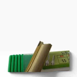 Ø10.5 x 30 mm Karbür TiN Kaplı Jilet Freze S5 1/2" Sap 2 Ağız